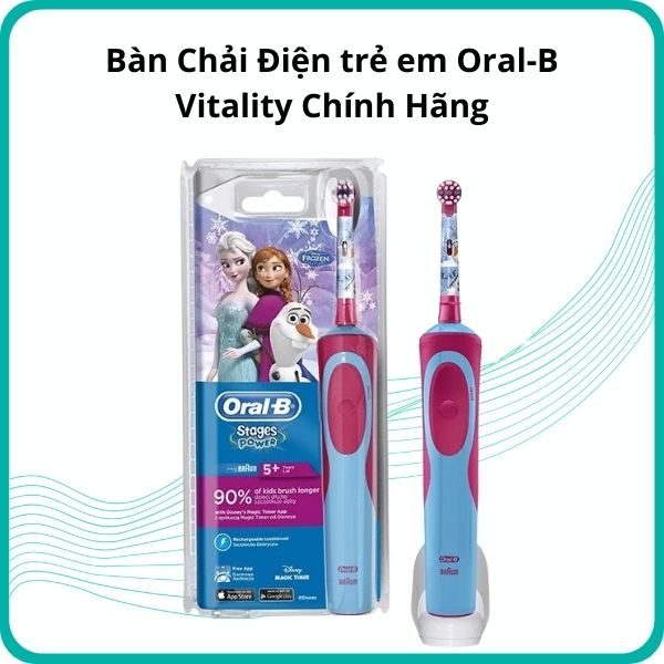 Bàn Chải Điện trẻ em Oral-B Vitality Chính Hãng