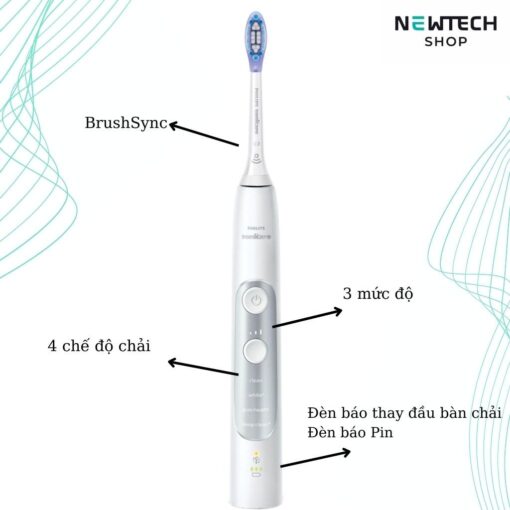 Các chế độ chải của Philips Expertclean 7700