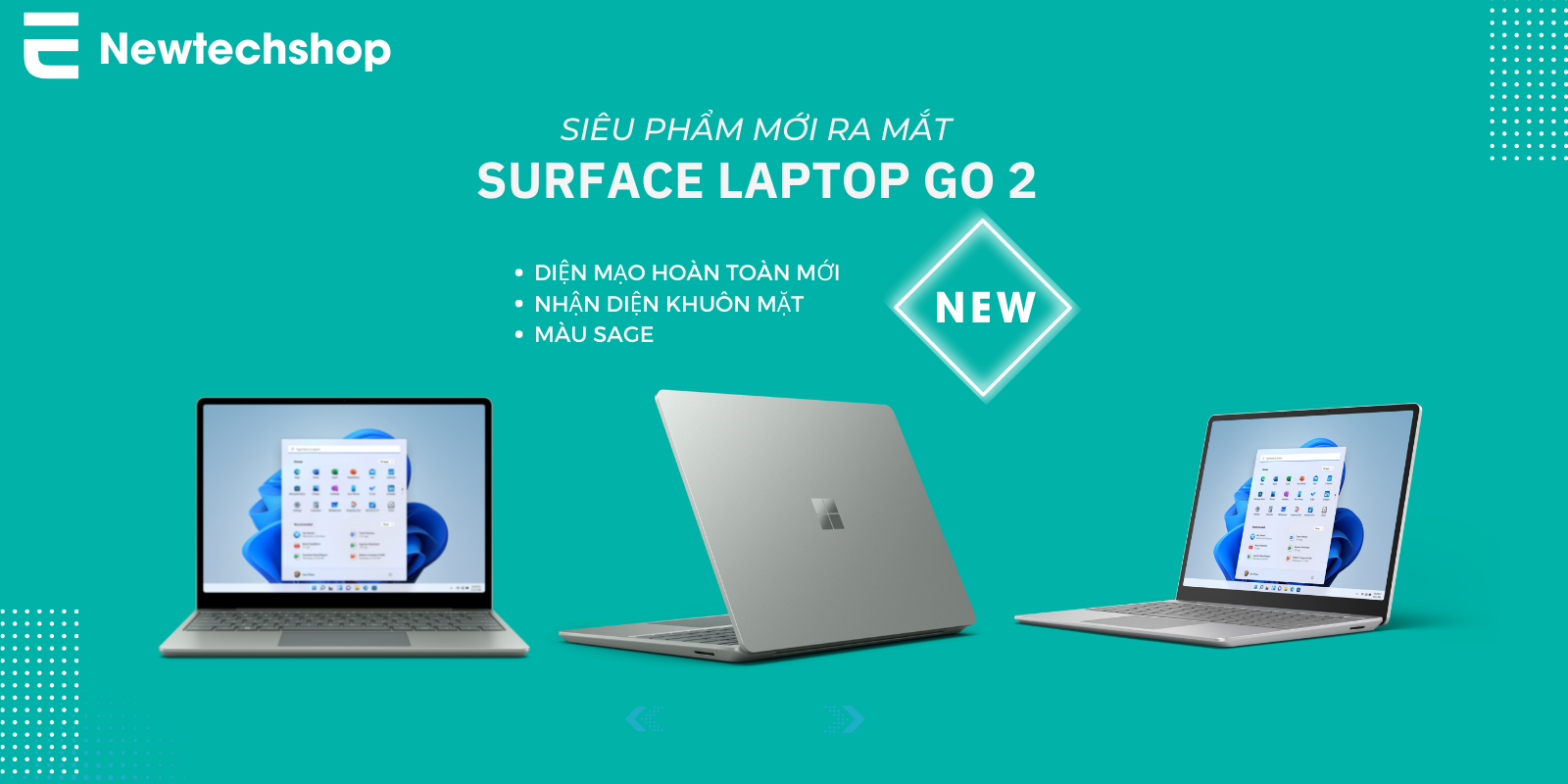 Ra mắt Surface Laptop Go 2 Microsoft