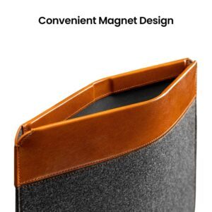 Túi Chống Sôc Tomtoc Felt & Pu Leather 13