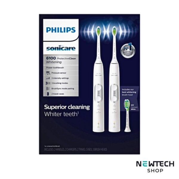 Bàn Chải Điện Philips Sonicare 6100 set đôi
