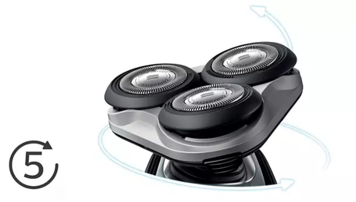 Máy cạo râu Philips Norelco Series 5000 Shaver 5675 + kèm lưỡi dao cạo Philips chính hãng 14 Máy cạo râu Philips Norelco Series 5000