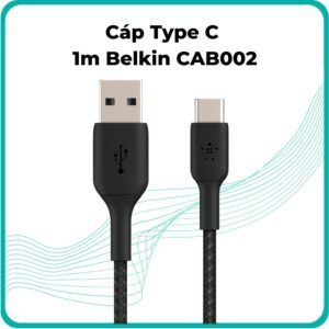 Cáp Type C 1m Belkin CAB002