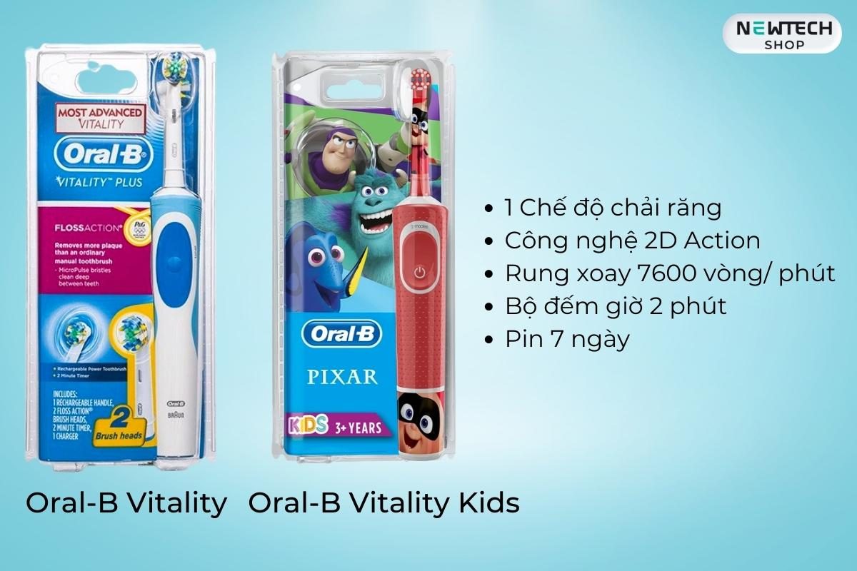 bàn chải điện Oral B Vitality