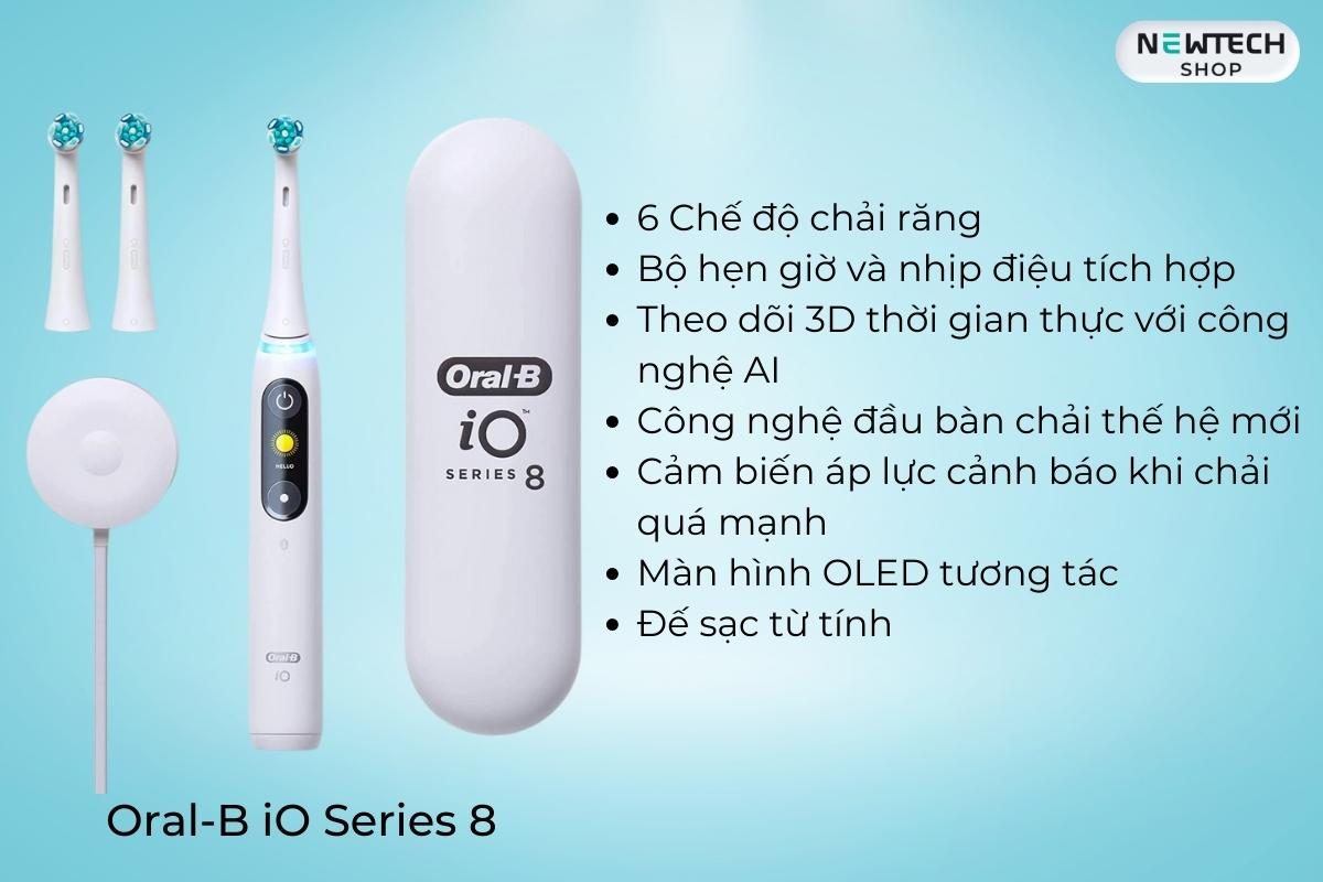 Bàn chải điện Oral B iO Series 8