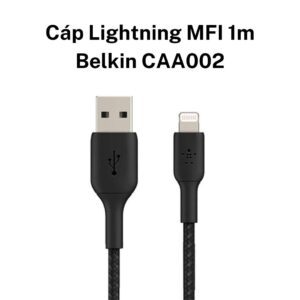 Cáp Lightning MFI 1m Belkin CAA002
