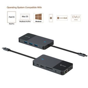 Mazer - Multimedia Pro Hub 10-in-1 USB-C