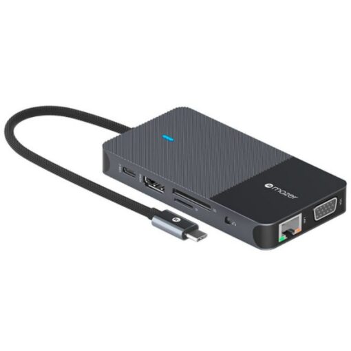 Mazer Multimedia Pro Hub 10-in-1 USB-C - Cổng HDMI VGA