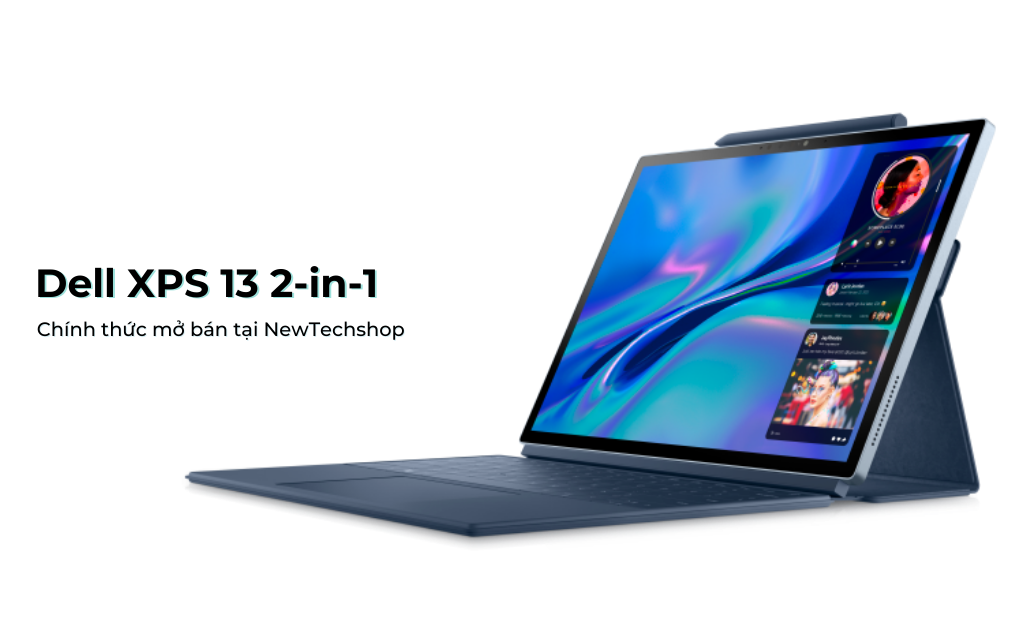 MỞ BÁN] Dell XPS 13 2-in-1 (2022) - NewTechShop