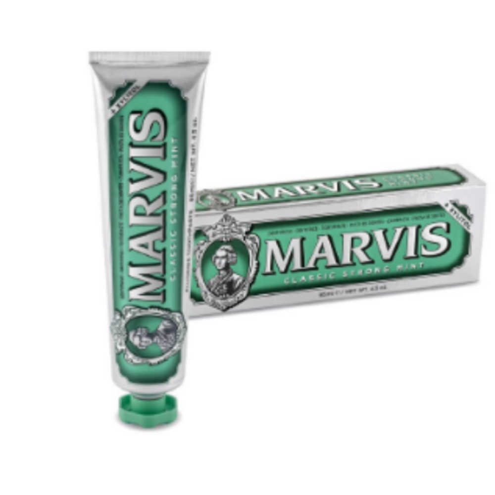 Kem Đánh Răng Marvis Classic Mùi Vị Cổ Điển Chính Hãng 85ml (Strong Mint)