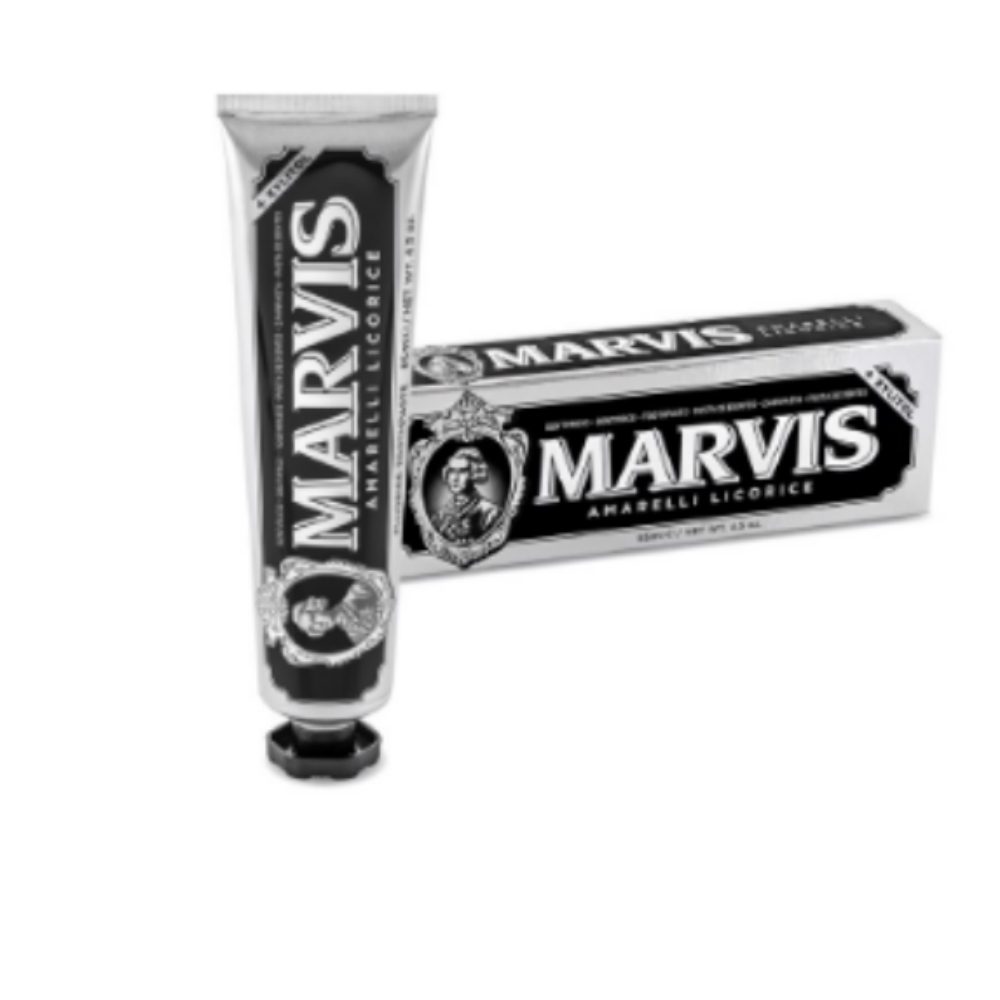 Kem Đánh Răng Marvis Classic Mùi Vị Cổ Điển Chính Hãng 85ml (Amarelli Licorice)