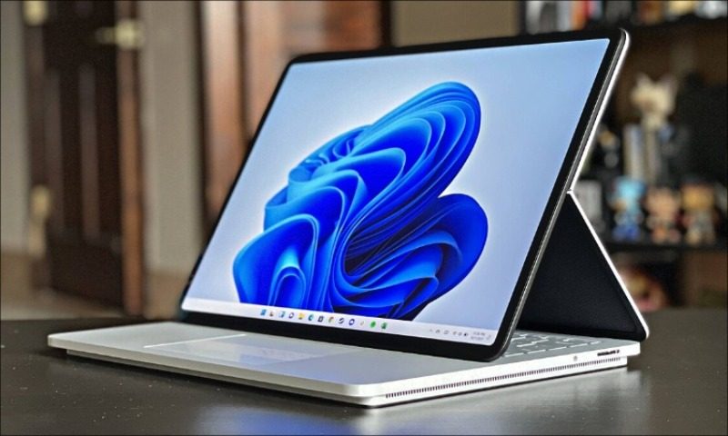 Top 7 laptop bán chạy nhất tháng 04/2023 tại NewTechShop 3 Surface Lap Studio i5 16GB 256GB là lựa chọn tốt cho việc văn phòng và học tập