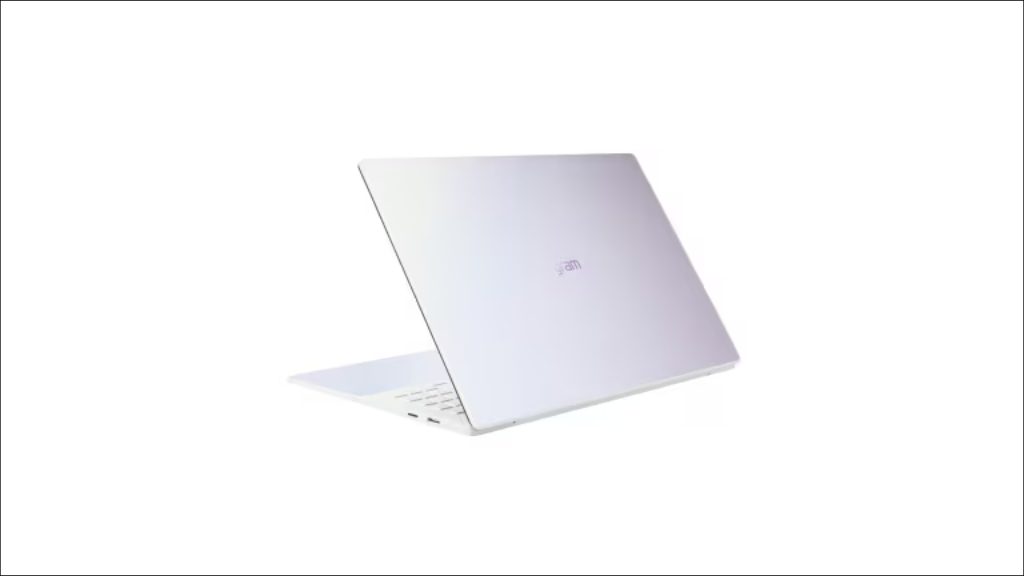 LG gram Style với màu trắng tinh tế, cùng kiểu dáng mỏng thời thượng