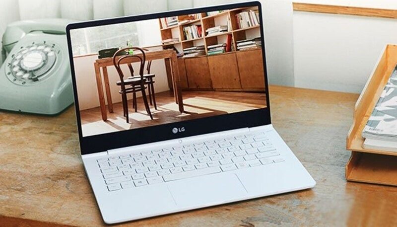 Màn hình của laptop LG có độ phân giải cao