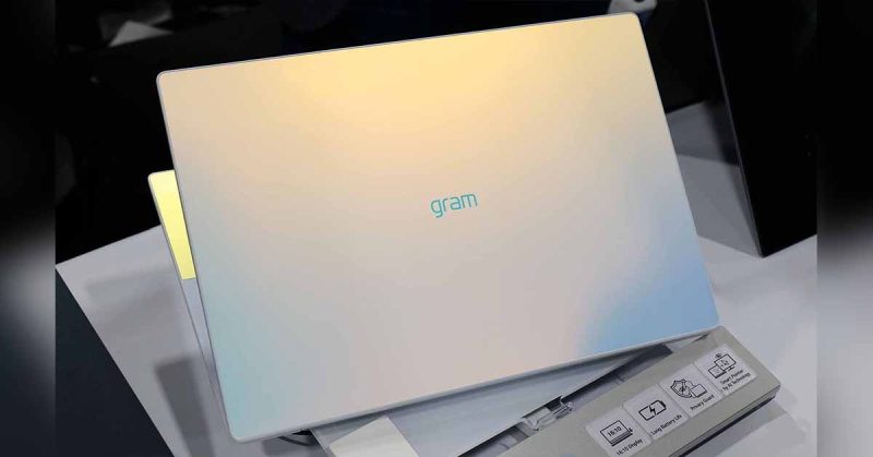 Dung lượng pin của LG Gram lớn hơn 1.5 lần so với Surface Pro 9