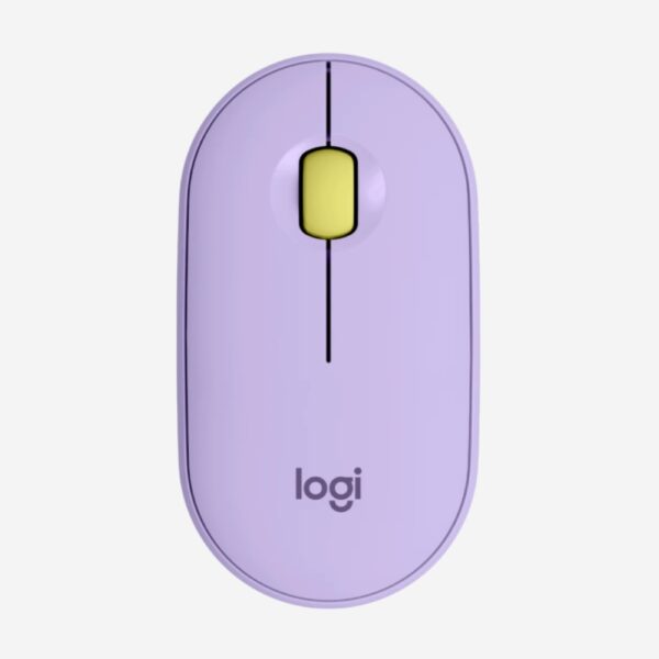 Chuột Logitech M350 Pebble Chính Hãng Lavender Lemonade