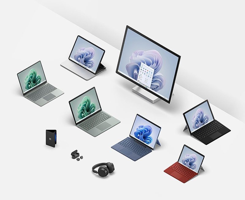 Surface Pro 9 thiết kế sang trọng kết hợp dãy màu sắc cá tính