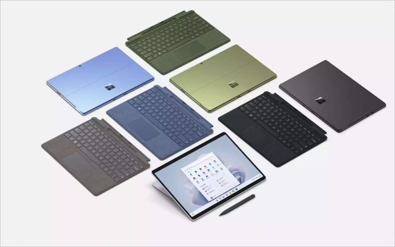 Bạn có thể lựa chọn phiên bản màu của Surface Pro 9 theo sở thích 