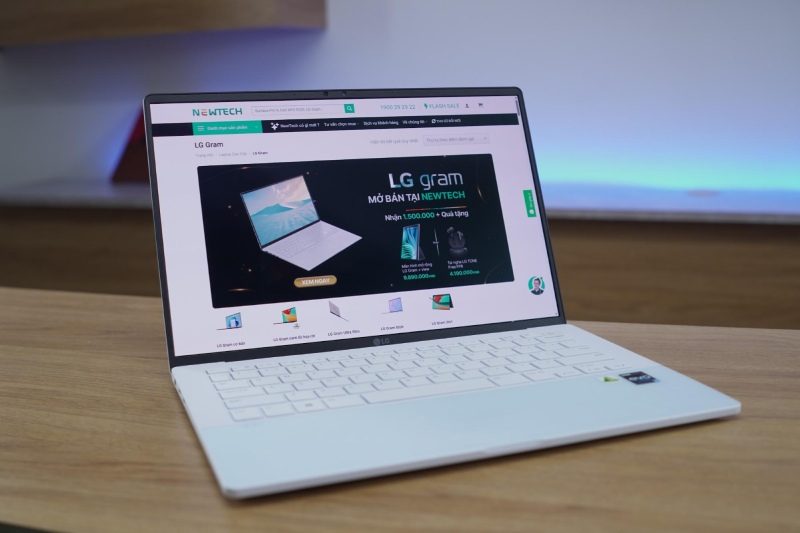 LG Gram 2023 được thiết kế cực kỳ nhẹ nhưng cấu hình vẫn mạnh mẽ