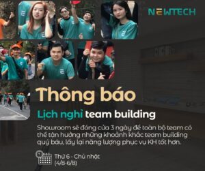 [Thông Báo] Lịch nghỉ Team Building 🎉 1