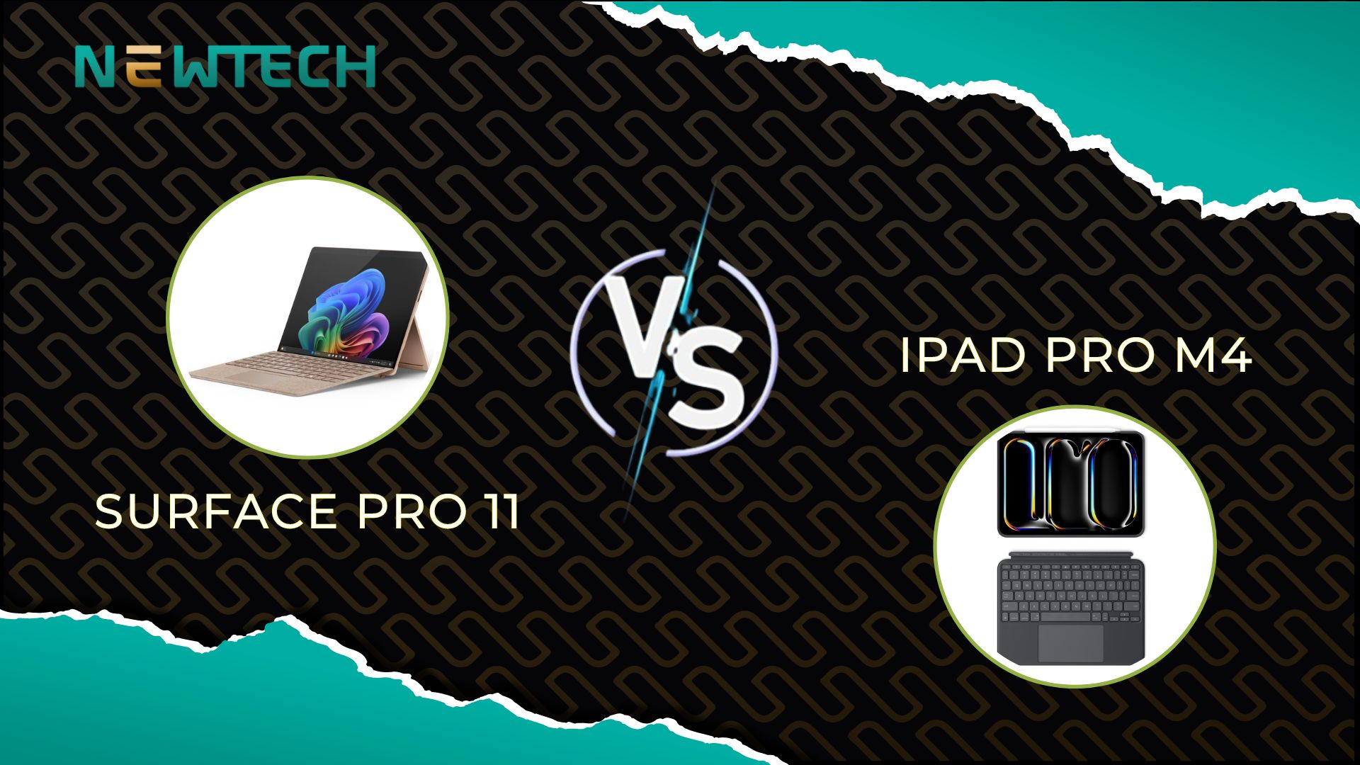 So sánh Surface Pro 11 với iPad Pro M4: Cuộc chiến công nghệ của nhà Microsoft và Apple