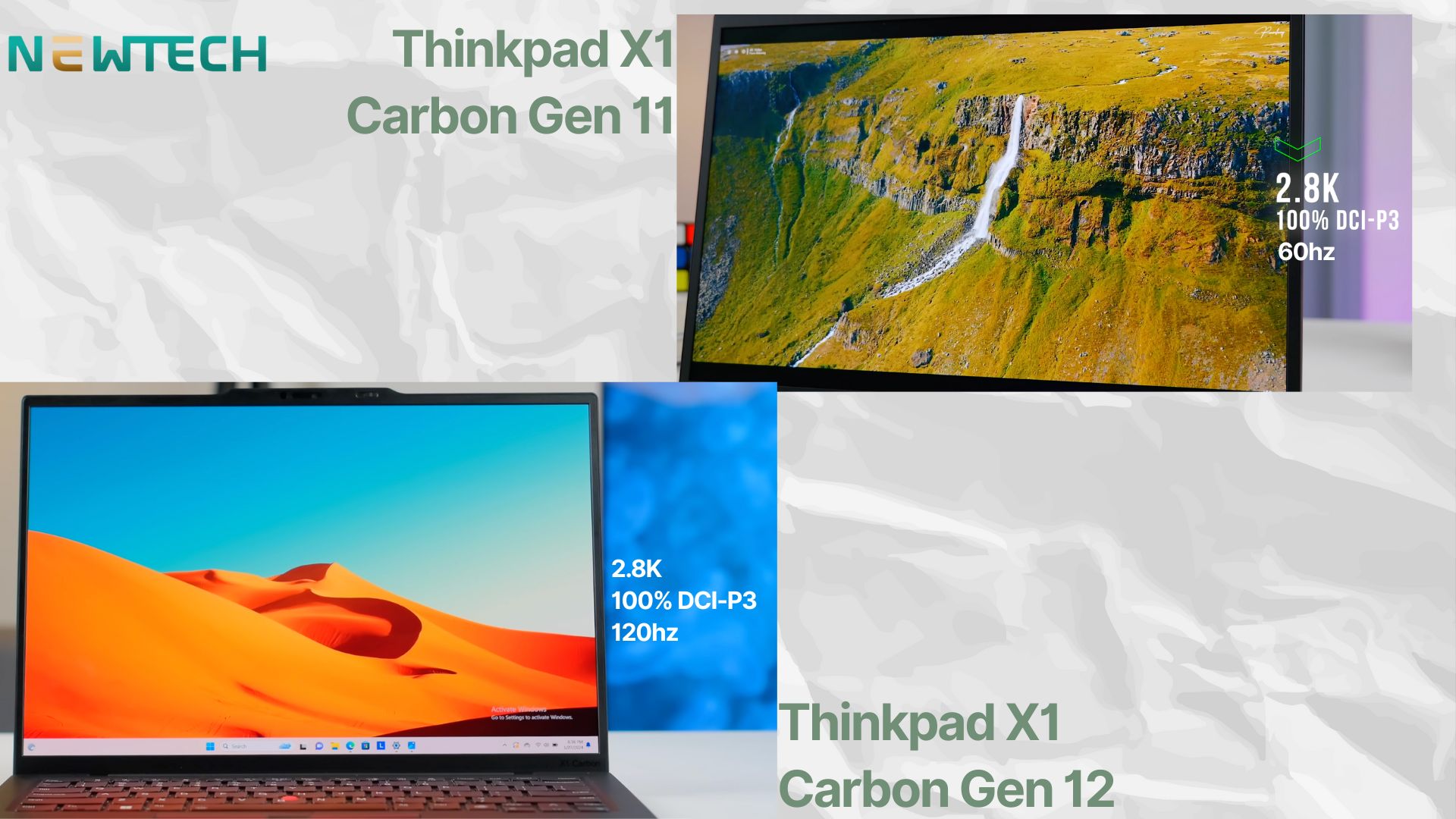 So sánh ThinkPad X1 Carbon Gen 12 và ThinkPad X1 Carbon Gen 11: Sự nâng cấp đáng giá hay chỉ là bước tiến nhỏ? 2 So sánh ThinkPad X1 Carbon Gen 12 và ThinkPad X1 Carbon Gen 11: Sự nâng cấp đáng giá hay chỉ là bước tiến nhỏ?