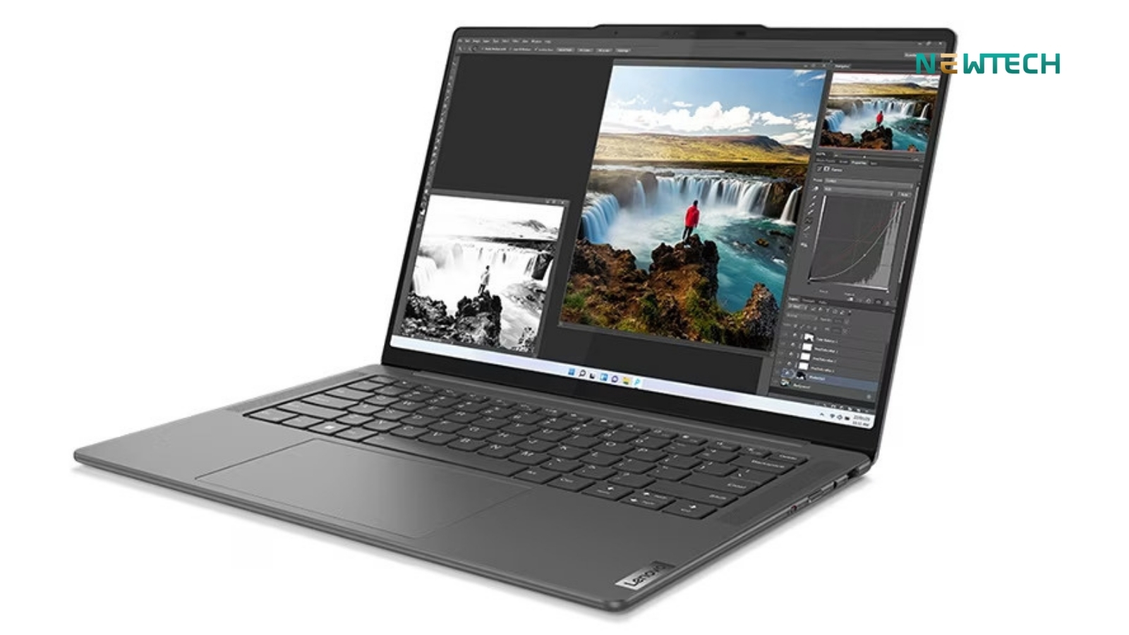 Lenovo Slim Pro 7 14ARP8 - 14.5" AMD Ryzen 7-7735HS/16GB/512/2.5K-Touch 16 Lenovo Yoga Slim 7 Pro thiết kế tinh tế, sang trọng, hiện đại