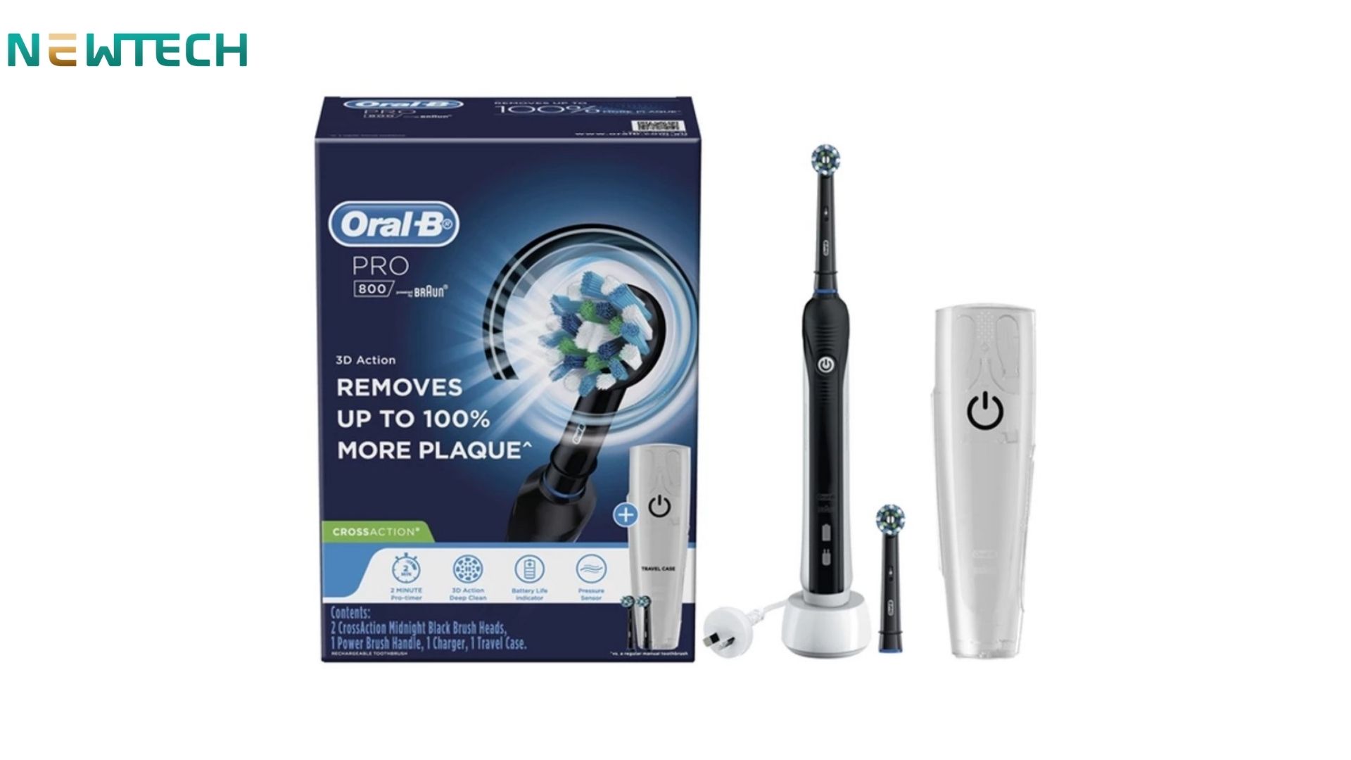 Bàn Chải Điện Oral-B Pro 100 Chính Hãng