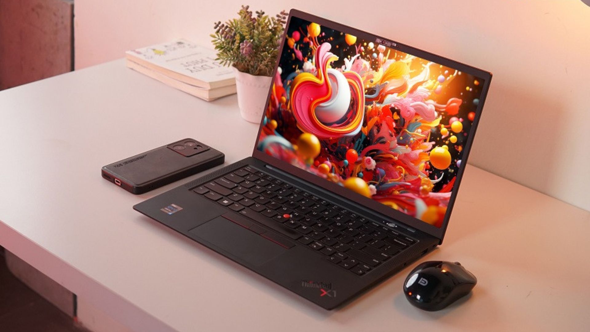 Top 10 laptop dưới 20 triệu đáng mua năm 2024 10 ThinkPad X1 Carbon Gen 9 i7 mạnh mẽ cùng chip Intel Core i7 và bảo mật an toàn trên thiết bị