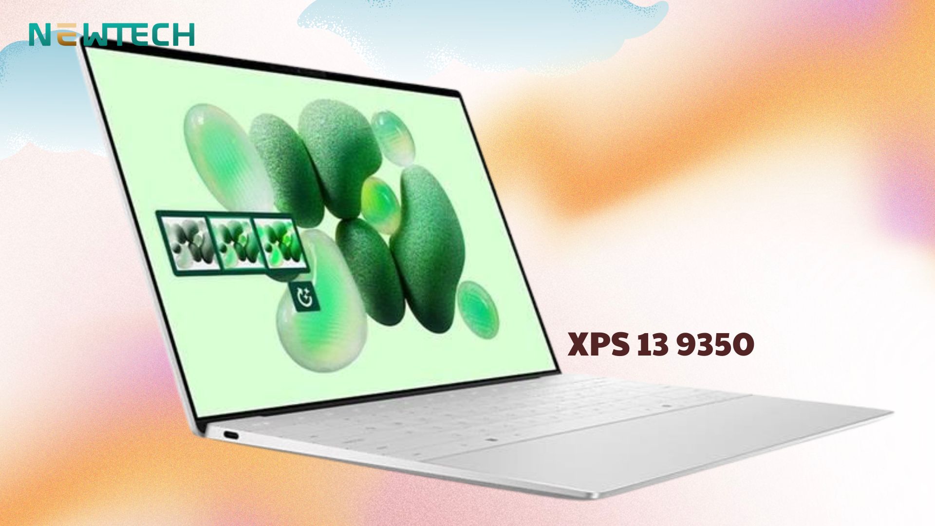 Dell XPS 13 9350 - 13.4" Intel Core Ultra 7-258V/32GB/1TB 16 Thiết kế tinh tế và sang trọng