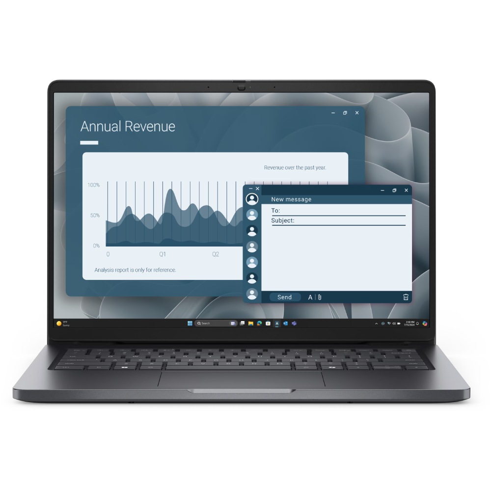 Dell Pro 14 Ryzen 5 PRO RAM 16GB SSD 256GB 14″ FHD+ Touch