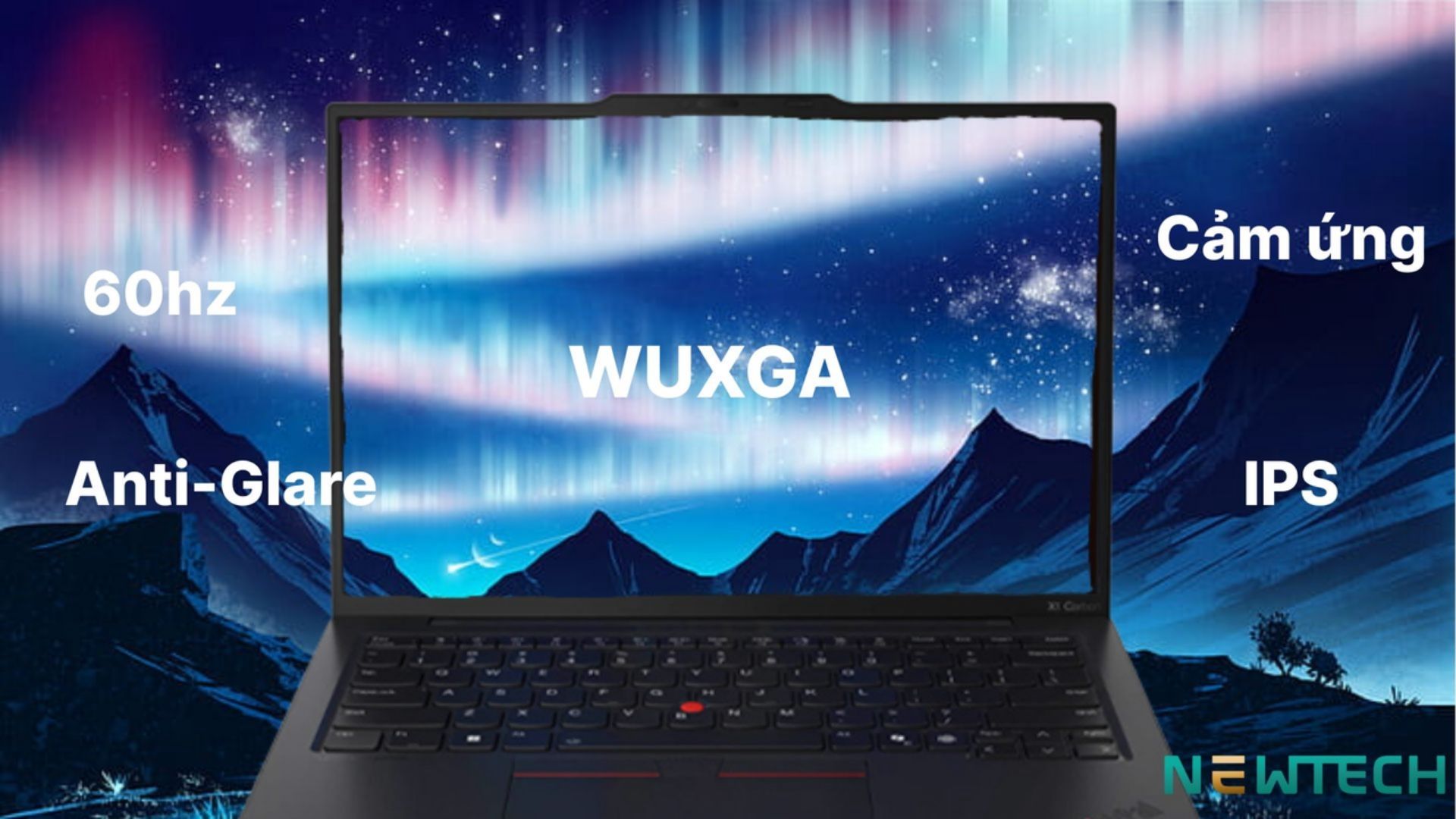 Màn hình WUXGA IPS của Thinkpad X1 Carbon Gen 13