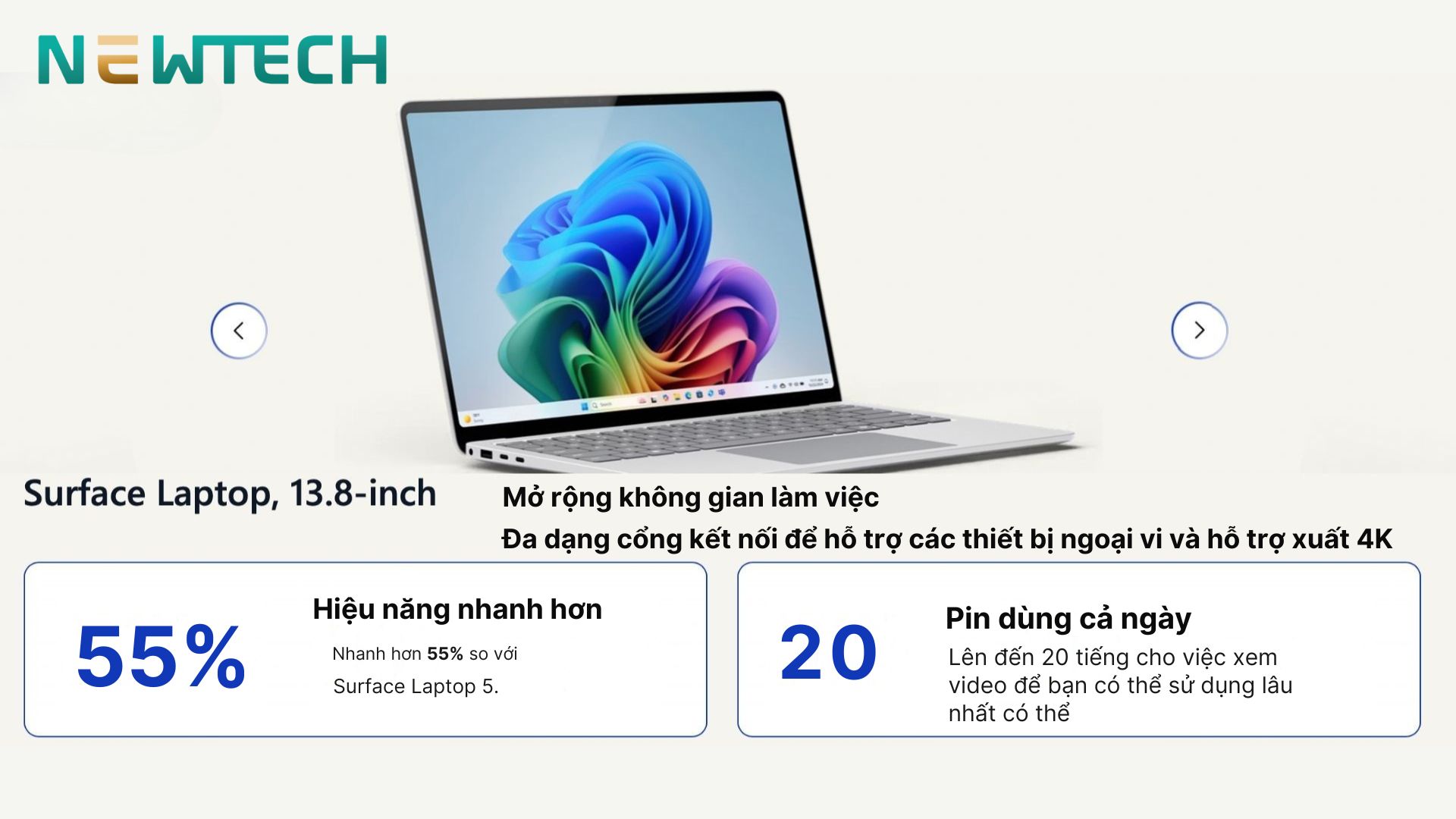 So sánh Surface Laptop 13 inch và Surface Laptop 7 9 Lưu nháp tự động