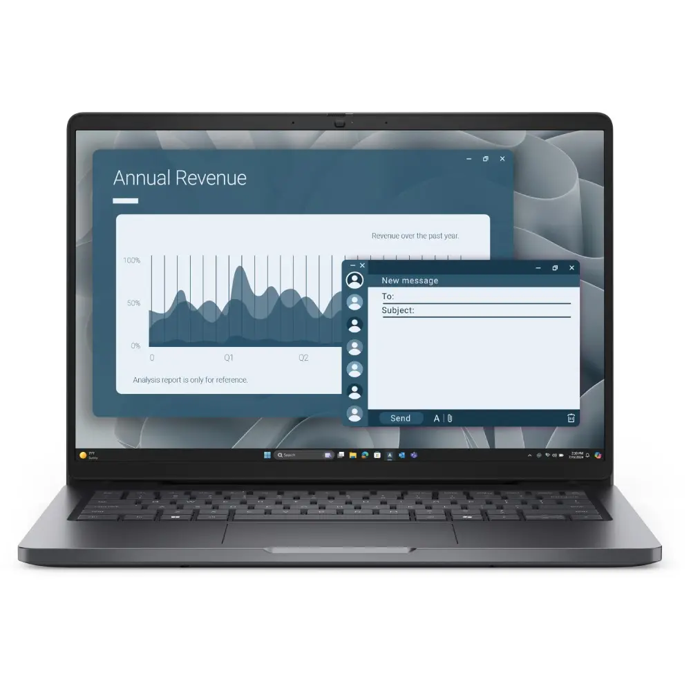 Dell Pro 14 Ryzen 5 PRO RAM 16GB SSD 256GB 14″ FHD+ Touch