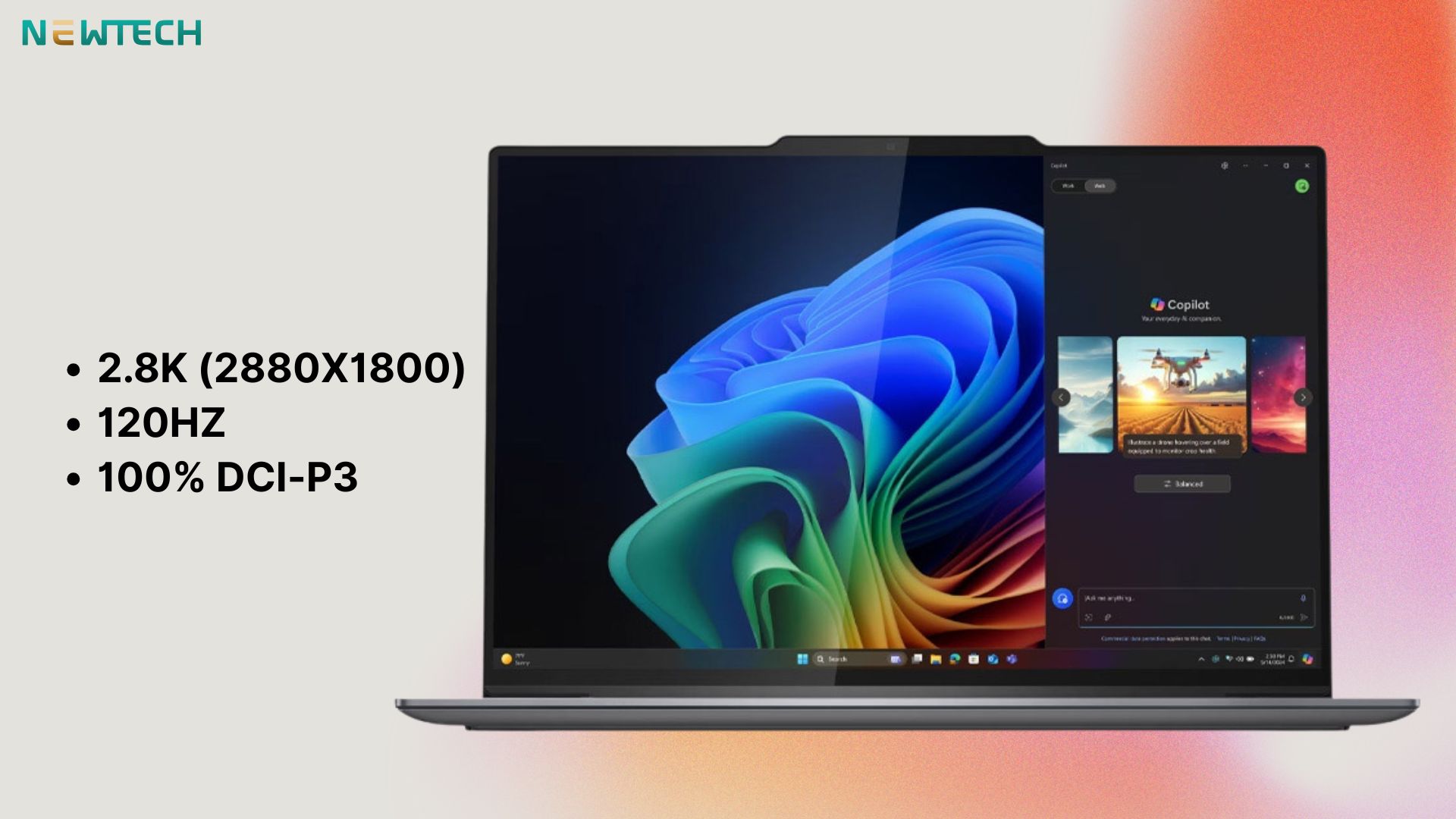 Đánh giá Lenovo Thinkpad X9 15 Gen 1 2025 2 Màn hình sắc nét với nhiều công nghệ hỗ trợ