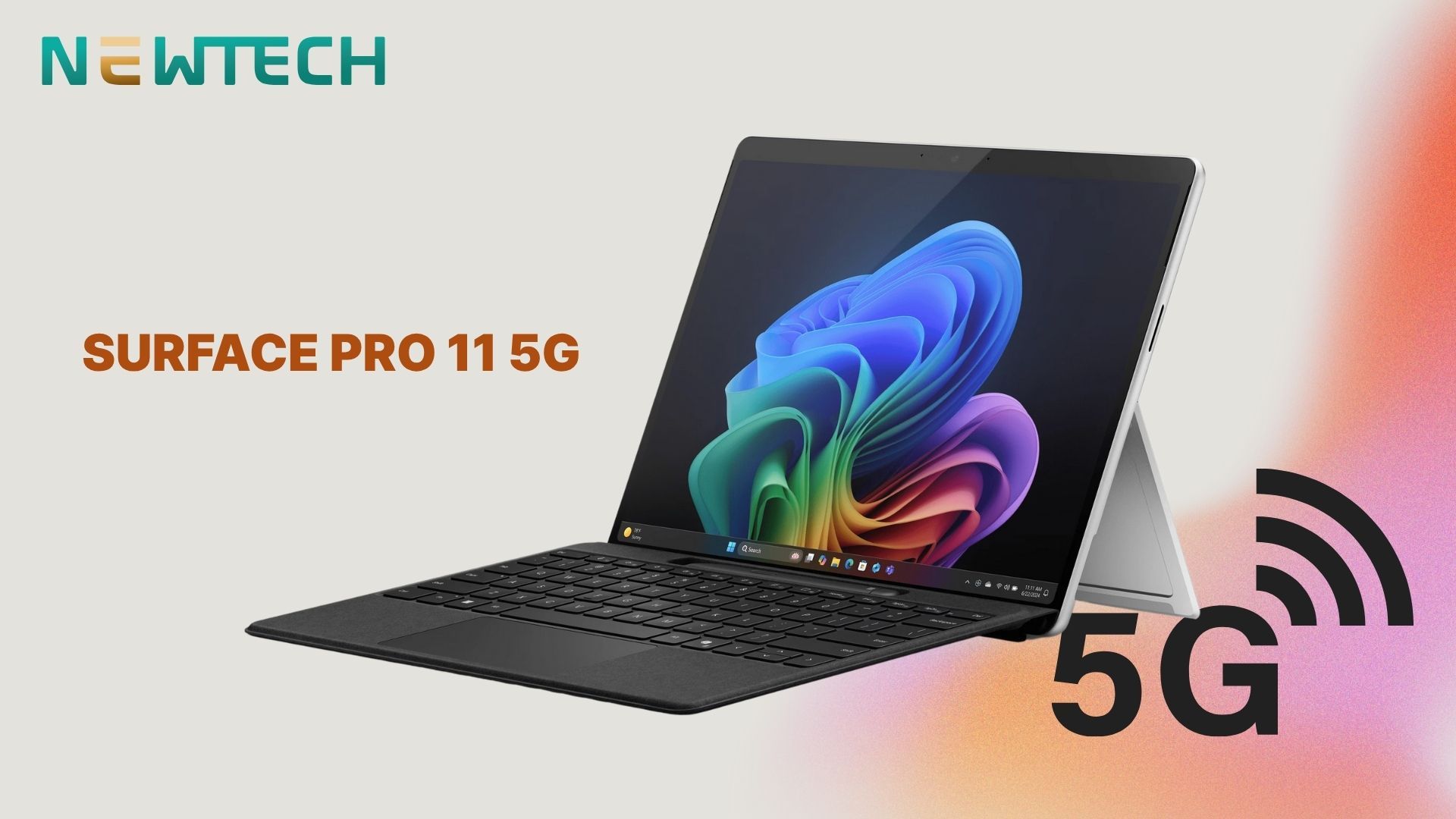 Surface Pro 11 5G với nhiều cải tiến