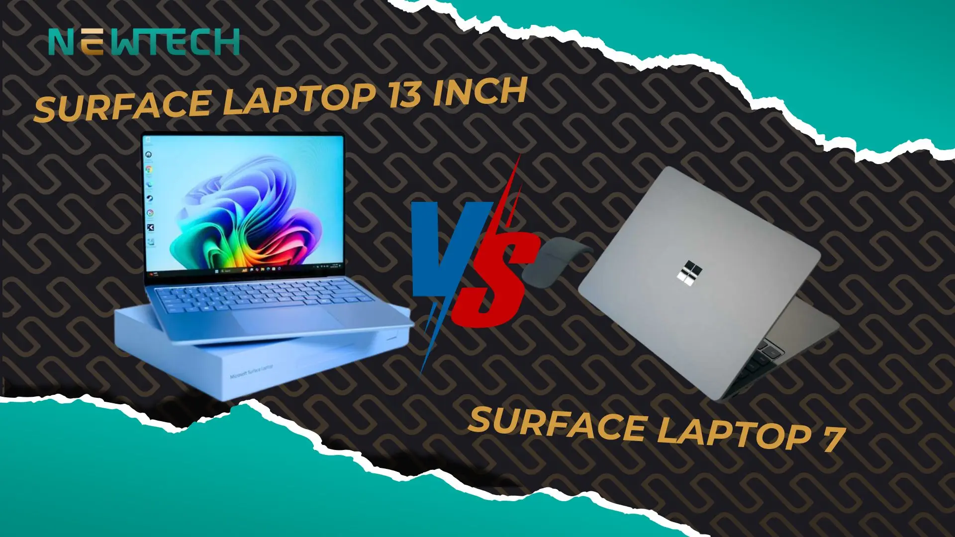 So sánh Surface Laptop 13 inch và Surface Laptop 7