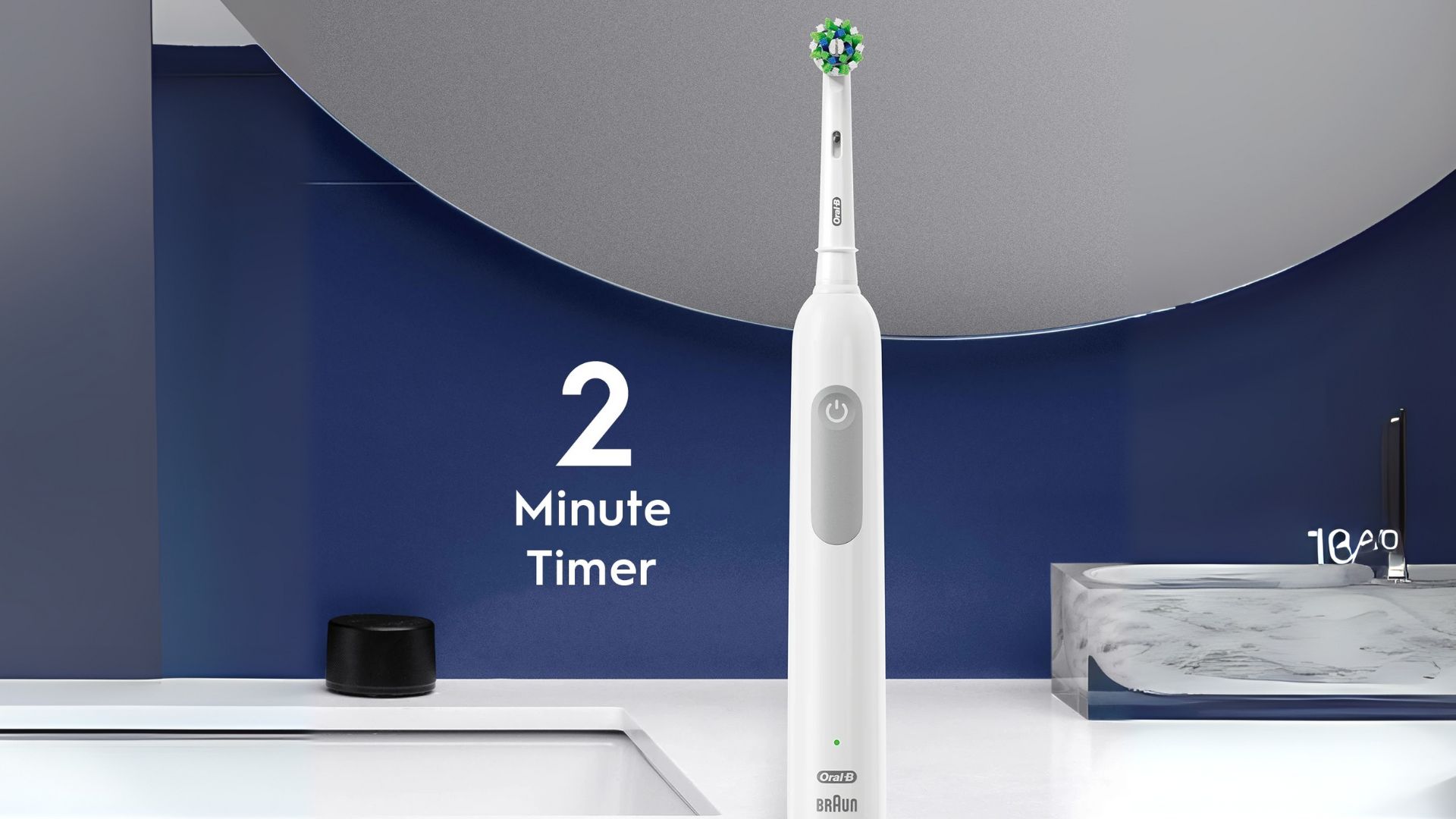 Chế độ hẹn giờ và quadpacer hữu ích ở trên Oral B Pro