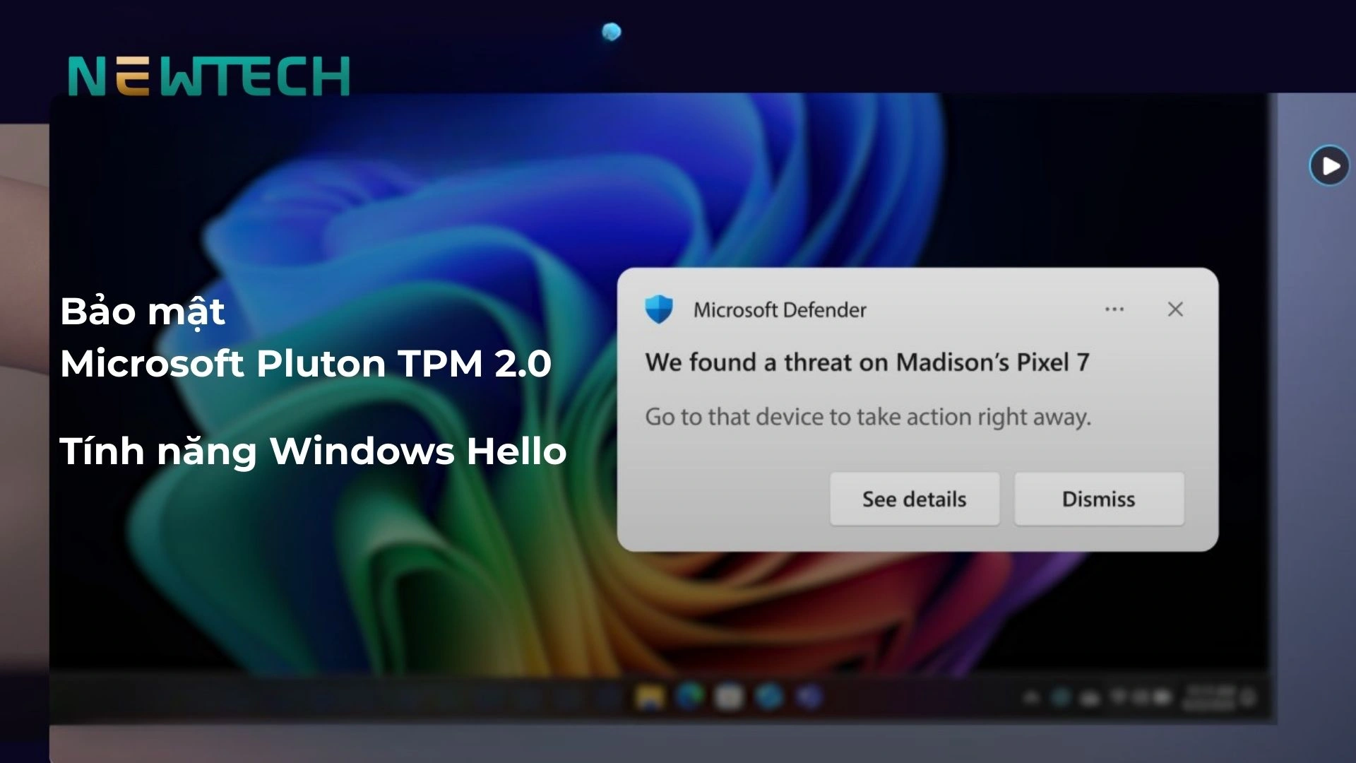 Surface Pro 11 - Snapdragon X Plus 16GB/256GB (Refurbished) 16 Bảo mật máy tính từ mọi góc độ