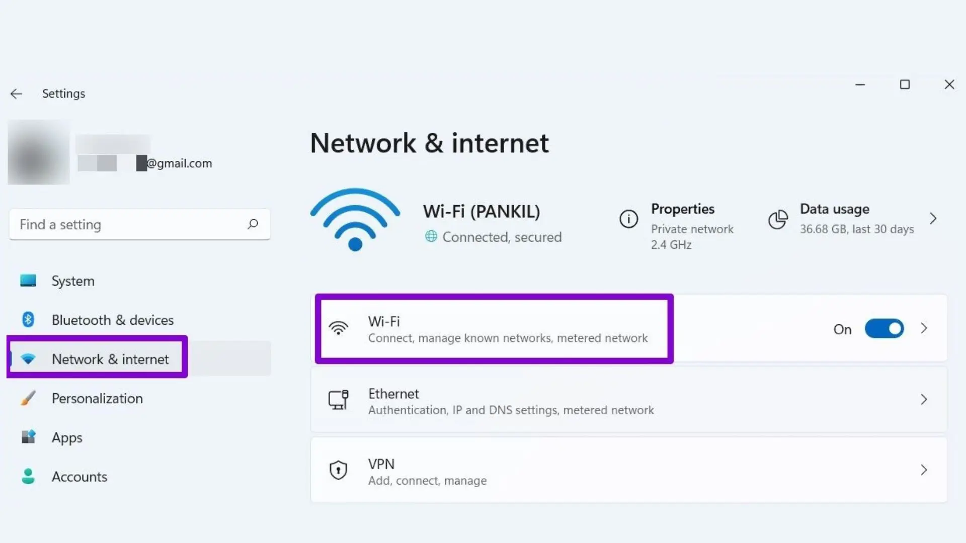 9 cách tăng tốc độ Wifi cho laptop Win 11 đơn giản! 1 Bước đầu khi tắt tính năng đo lường kết nối Internet