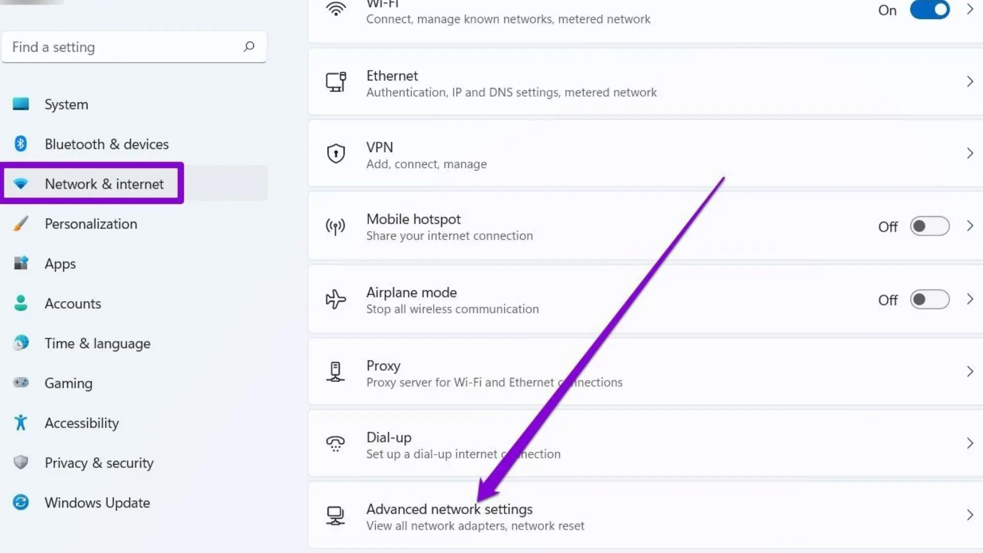 9 cách tăng tốc độ Wifi cho laptop Win 11 đơn giản! 23 Bước 1 khi reset lại cài đặt mạng