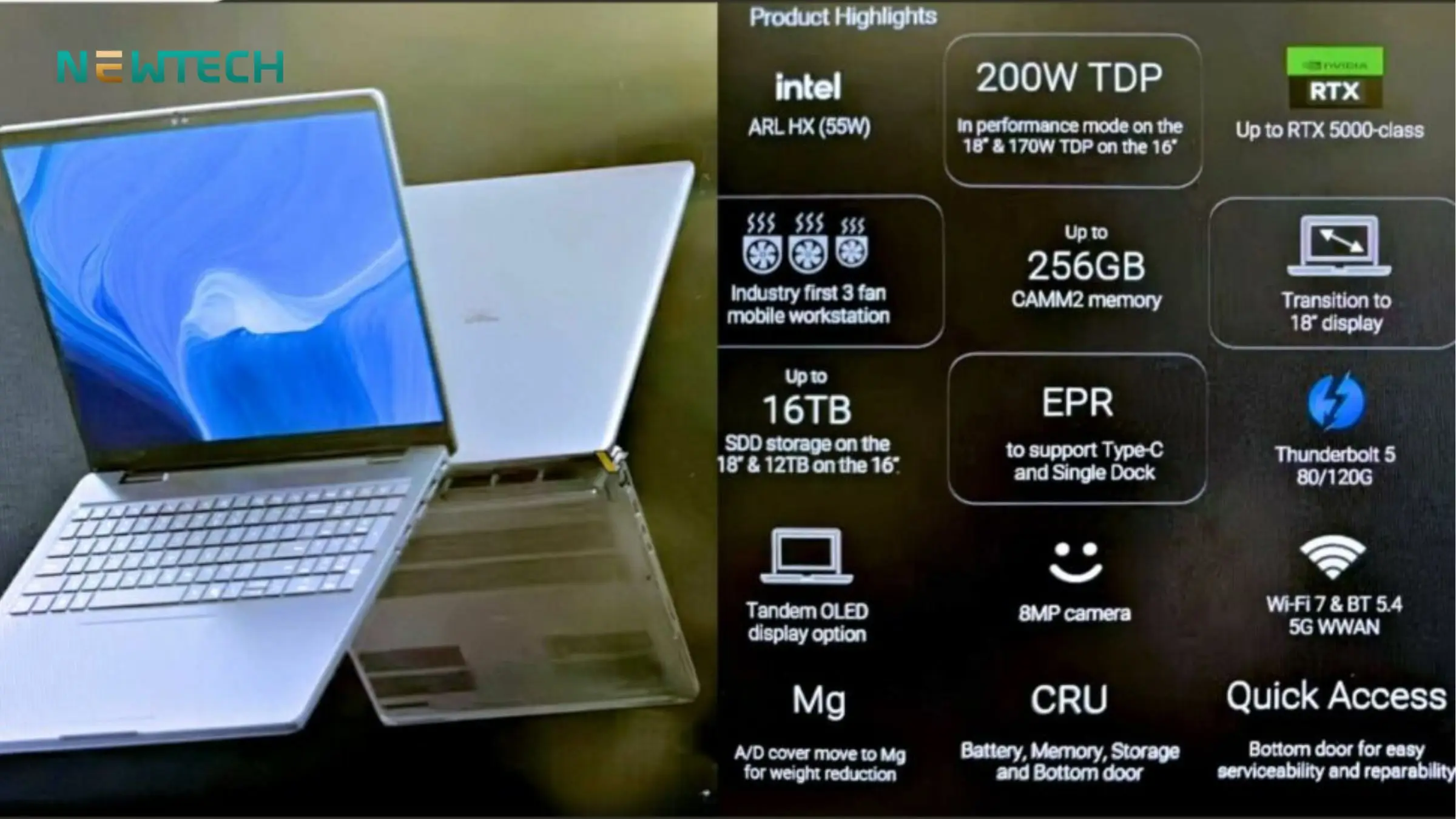 Dell Pro Max 16 và Dell Pro Max 18 Plus: Cấu hình có thực sự mạnh? 3 Dell Pro Max 16 và Dell Pro Max 18 Plus với cấu hình mạnh mẽ