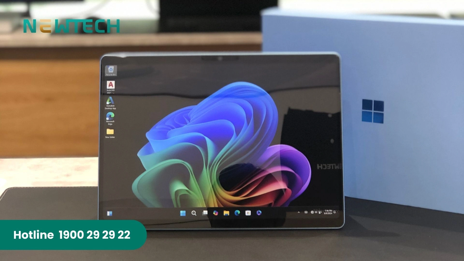 Surface Pro 11 - Snapdragon X Plus 16GB/256GB (Refurbished) 18 Mua Surface Pro 11 Snapdragon X Plus 16GB 256GB Refurbished chính hãng, giá tốt tại NewTechShop