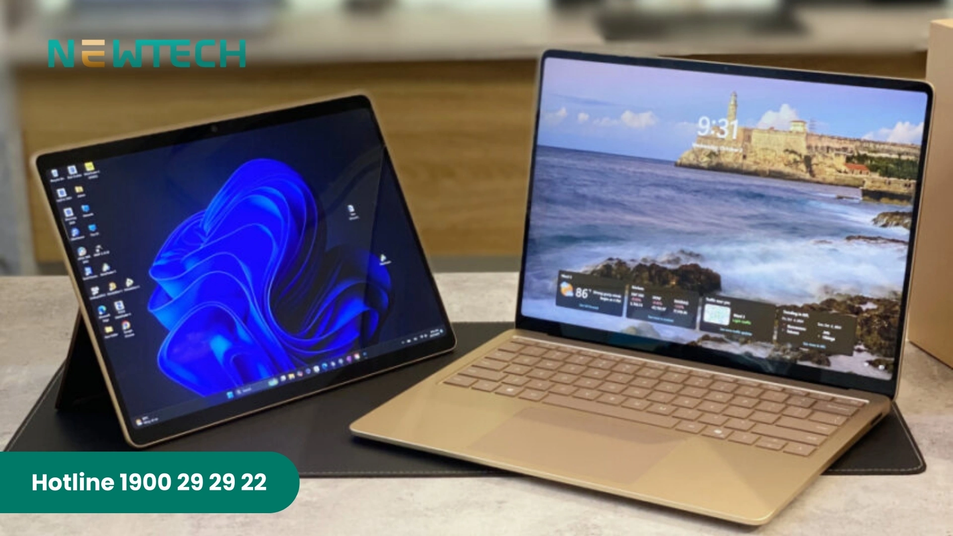 Surface Pro 11 - Snapdragon X Plus 16GB/512GB (Refurbished) 18 Mua Surface Pro 11 Snapdragon X Plus 16GB 512GB Refurbished chính hãng tại NewTechShop