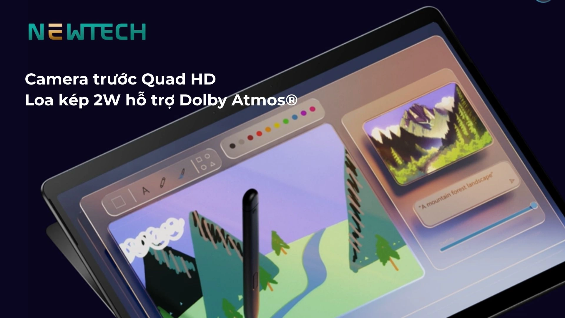 Surface Pro 11 - Snapdragon X Plus 16GB/256GB (Refurbished) 14 Trải nghiệm camera và âm thanh chân thực