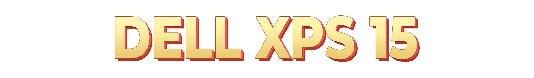BANNER DELL XPS 15 1