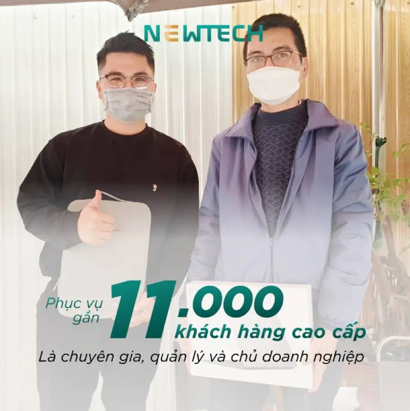 NewTech da phuc vu hon 10k khach hang