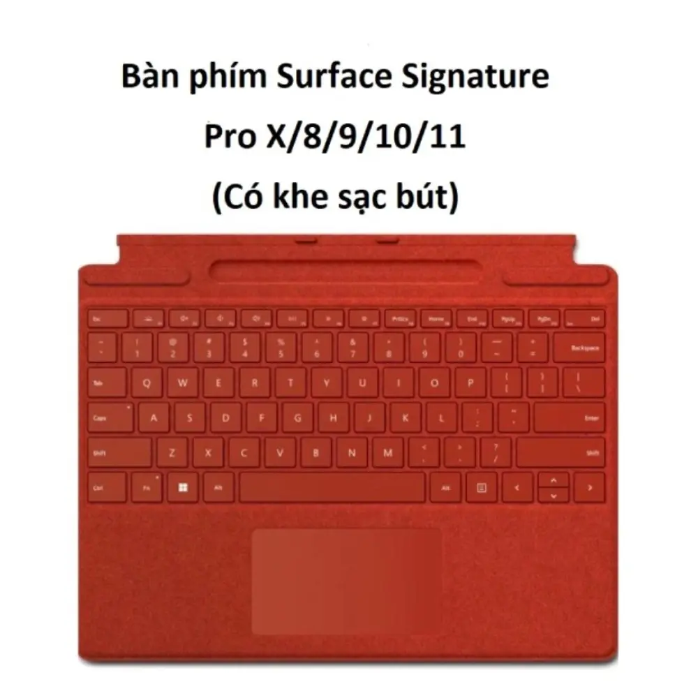 Bàn phím Surface Pro (Có khe sạc bút)