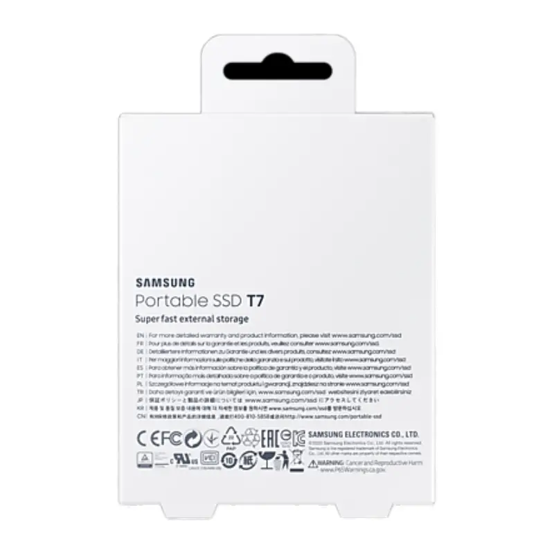 Ổ cứng Samsung Portable SSD T7 3 Samsung Portable SSD T7