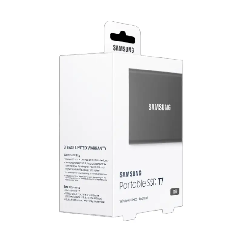 Ổ cứng Samsung Portable SSD T7 2 Samsung Portable SSD T7
